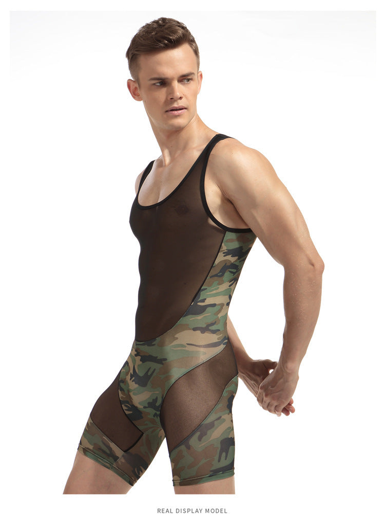 Men's Camouflage Intimate Wear