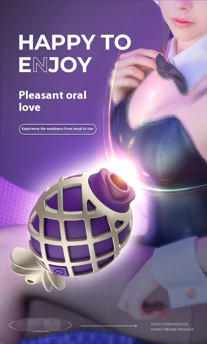 Black Pineapple Sucking Toy for Female